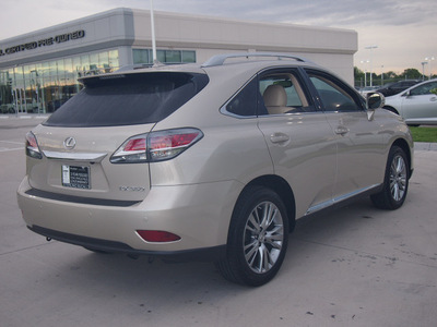 lexus rx 350 2013 beige suv 6 cylinders automatic 77074