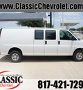 chevrolet express cargo 2014 white van 3500 8 cylinders automatic 76051