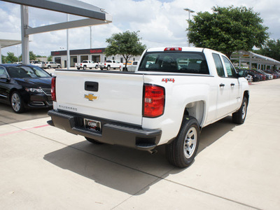 chevrolet silverado 1500 2014 white work truck 8 cylinders automatic 76051
