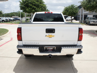 chevrolet silverado 1500 2014 white lt 8 cylinders automatic 76051