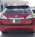 lexus rx 350 2011 red suv 6 cylinders automatic 77074