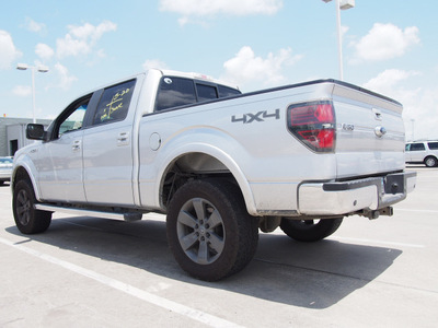 ford f 150 2011 silver lariat gasoline 6 cylinders 4 wheel drive automatic 77521