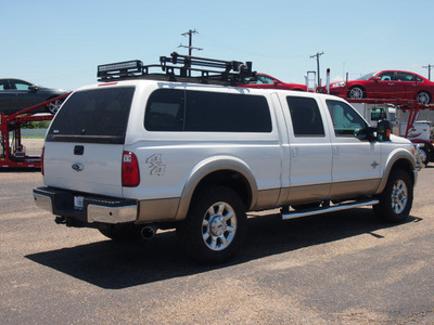 ford f 250 super duty 2012 white lariat biodiesel 8 cylinders 4 wheel drive automatic 79110