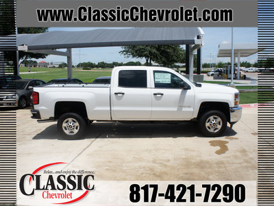 chevrolet silverado 2500hd 2015 white lt flex fuel 8 cylinders 2 wheel drive automatic 76051