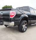 ford f 150 2012 black lariat 6 cylinders shiftable automatic 77521