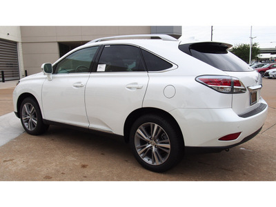 lexus rx 350 2015 white suv 6 cylinders automatic 77074