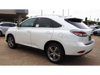 lexus rx 350 2015 white suv 6 cylinders automatic 77074