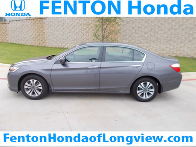 honda accord 2014 dk  gray sedan lx gasoline 4 cylinders front wheel drive manual 75606