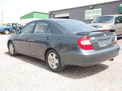 toyota camry 2003 dk  green sedan se gasoline 4 cylinders front wheel drive automatic 77575