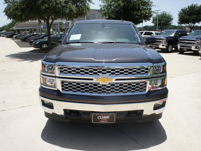 chevrolet silverado 1500 2014 black lt flex fuel 8 cylinders 4 wheel drive automatic 76051