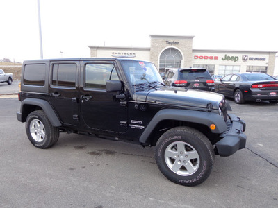 jeep wrangler unlimited 2012 black suv sport gasoline 6 cylinders 4 wheel drive 6 speed manual 60915