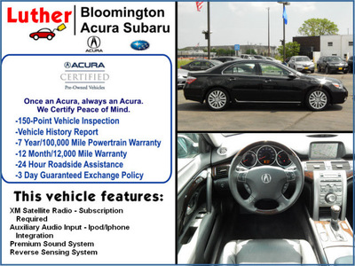 acura rl 2011 sedan w tech gasoline 6 cylinders all whee drive automatic 55420