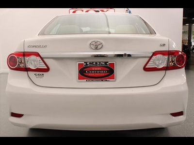toyota corolla 2013 sedan le gasoline 4 cylinders front wheel drive 4 speed automatic 27215