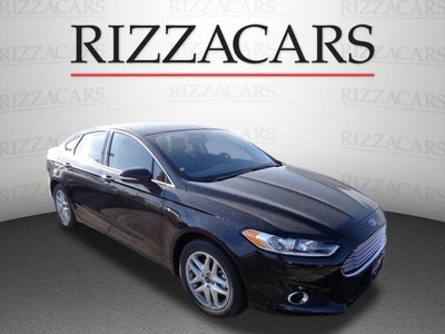 ford fusion 2014 black sedan se gasoline 4 cylinders front wheel drive automatic with overdrive 60546