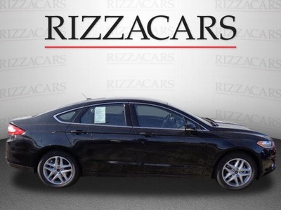 ford fusion 2014 black sedan se gasoline 4 cylinders front wheel drive automatic with overdrive 60546