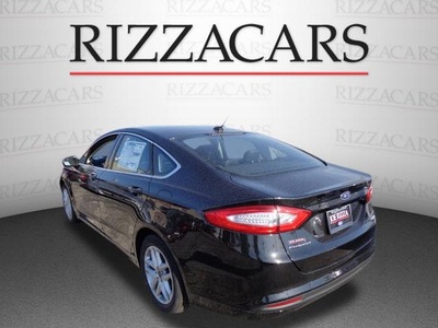 ford fusion 2014 black sedan se gasoline 4 cylinders front wheel drive automatic with overdrive 60546