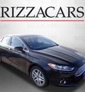ford fusion 2014 black sedan se gasoline 4 cylinders front wheel drive automatic with overdrive 60546