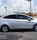 ford fiesta 2012 silver sedan sel gasoline 4 cylinders front wheel drive automatic 77642