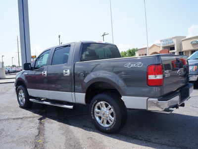 ford f 150 2007 dk  gray xlt gasoline 8 cylinders 4 wheel drive automatic 77642