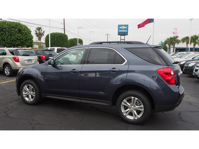 chevrolet equinox 2014 blue suv lt gasoline 4 cylinders front wheel drive 6 speed automatic 77581