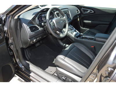 chrysler 200 2015 gray sedan c gasoline 4 cylinders front wheel drive automatic 75110