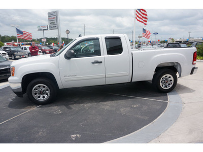 gmc sierra 1500 2012 white sl flex fuel 8 cylinders 2 wheel drive automatic 77590