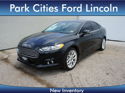 ford fusion 2014 tuxedo blk met sedan titanium gasoline 4 cylinders front wheel drive automatic 75235