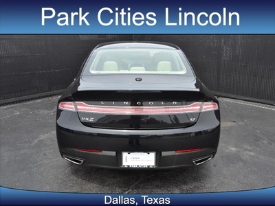 lincoln mkz 2014 black sedan gasoline 6 cylinders front wheel drive shiftable automatic 75235