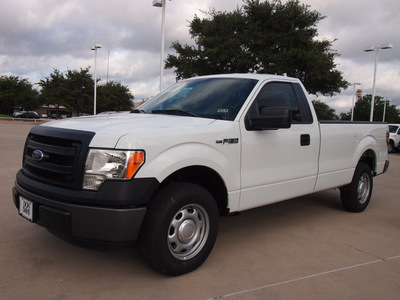 ford f 150 2013 white xl flex fuel 6 cylinders 2 wheel drive automatic 76011