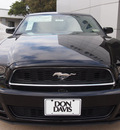 ford mustang 2014 black coupe v6 gasoline 6 cylinders rear wheel drive automatic 76011