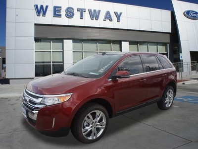 ford edge 2014 sunset metallic gasoline 6 cylinders front wheel drive 6 spd selectshift trans 75062