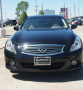 infiniti g37 sedan 2011 black sedan k gasoline 6 cylinders rear wheel drive shiftable automatic 77074