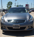 infiniti g37 sedan 2011 gray sedan g gasoline 6 cylinders rear wheel drive shiftable automatic 77074