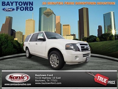 ford expedition 2014 white platinum tric suv limited flex fuel 8 cylinders 2 wheel drive automatic 77521