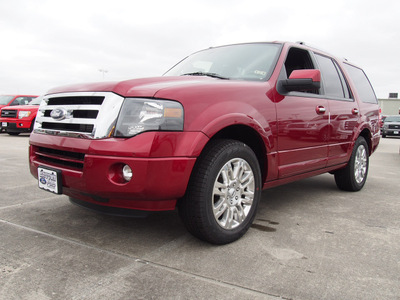 ford expedition 2014 ruby red tinted cle suv limited flex fuel 8 cylinders 2 wheel drive automatic 77521