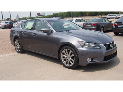 lexus gs 350 2014 gray sedan gasoline 6 cylinders rear wheel drive 8 speed 77546