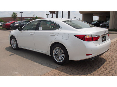 lexus es 350 2014 white sedan gasoline 6 cylinders front wheel drive automatic 77546