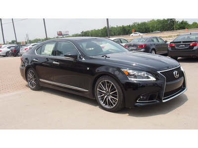 lexus ls 460 2014 black sedan gasoline 8 cylinders rear wheel drive 8 speed 77546