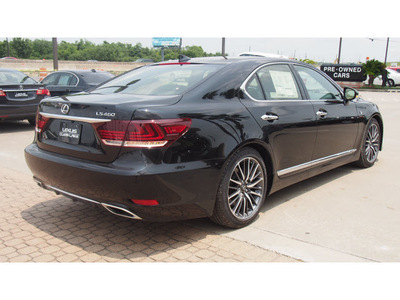 lexus ls 460 2014 black sedan gasoline 8 cylinders rear wheel drive 8 speed 77546