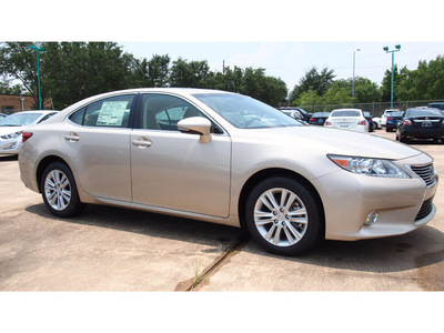 lexus es 350 2014 beige sedan gasoline 6 cylinders front wheel drive automatic 77074