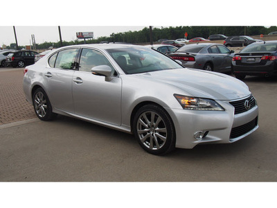 lexus gs 350 2014 silver sedan gasoline 6 cylinders rear wheel drive 8 speed 77546