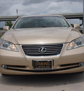 lexus es 350 2008 golden almond metal sedan es 6 cylinders 6 speed automatic 77074