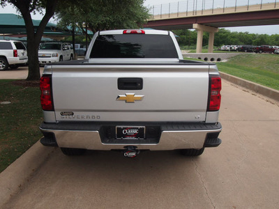 chevrolet silverado 1500 2014 silver suv lt flex fuel not specified 2 wheel drive automatic 76051