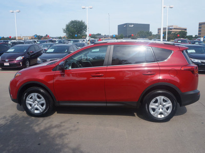 toyota rav4 2013 red suv le 4 cylinders automatic 76053