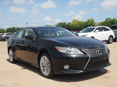 lexus es 350 2014 black sedan gasoline 6 cylinders front wheel drive automatic 77074