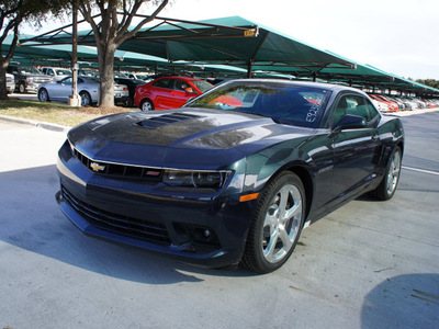 chevrolet camaro 2014 dk  blue coupe ss gasoline 8 cylinders rear wheel drive automatic 76051