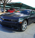 chevrolet camaro 2014 dk  blue coupe ss gasoline 8 cylinders rear wheel drive automatic 76051
