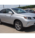 lexus rx 450h 2015 silver suv hybrid 6 cylinders front wheel drive cvt 77546