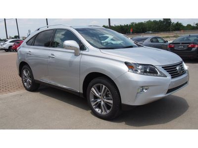 lexus rx 350 2015 silver suv gasoline 6 cylinders front wheel drive shiftable automatic 77546