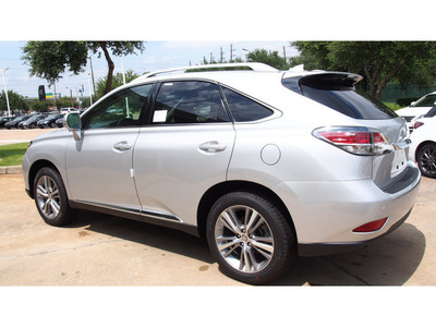 lexus rx 350 2015 silver suv gasoline 6 cylinders front wheel drive automatic 77074
